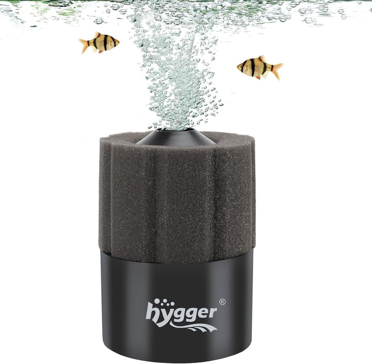 hygger Aquarium Sponge Filter 8-20 Gallon Small Fish Tank Filter - Small
