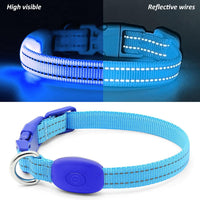 Light Up Collar for Small Dogs& Cats - XS (9.45-14inch / 24-35.5cm) / Blue - image 2