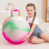 ZOOJOY 18 inch blue dinosaur hopper ball for kids with handle - view 13