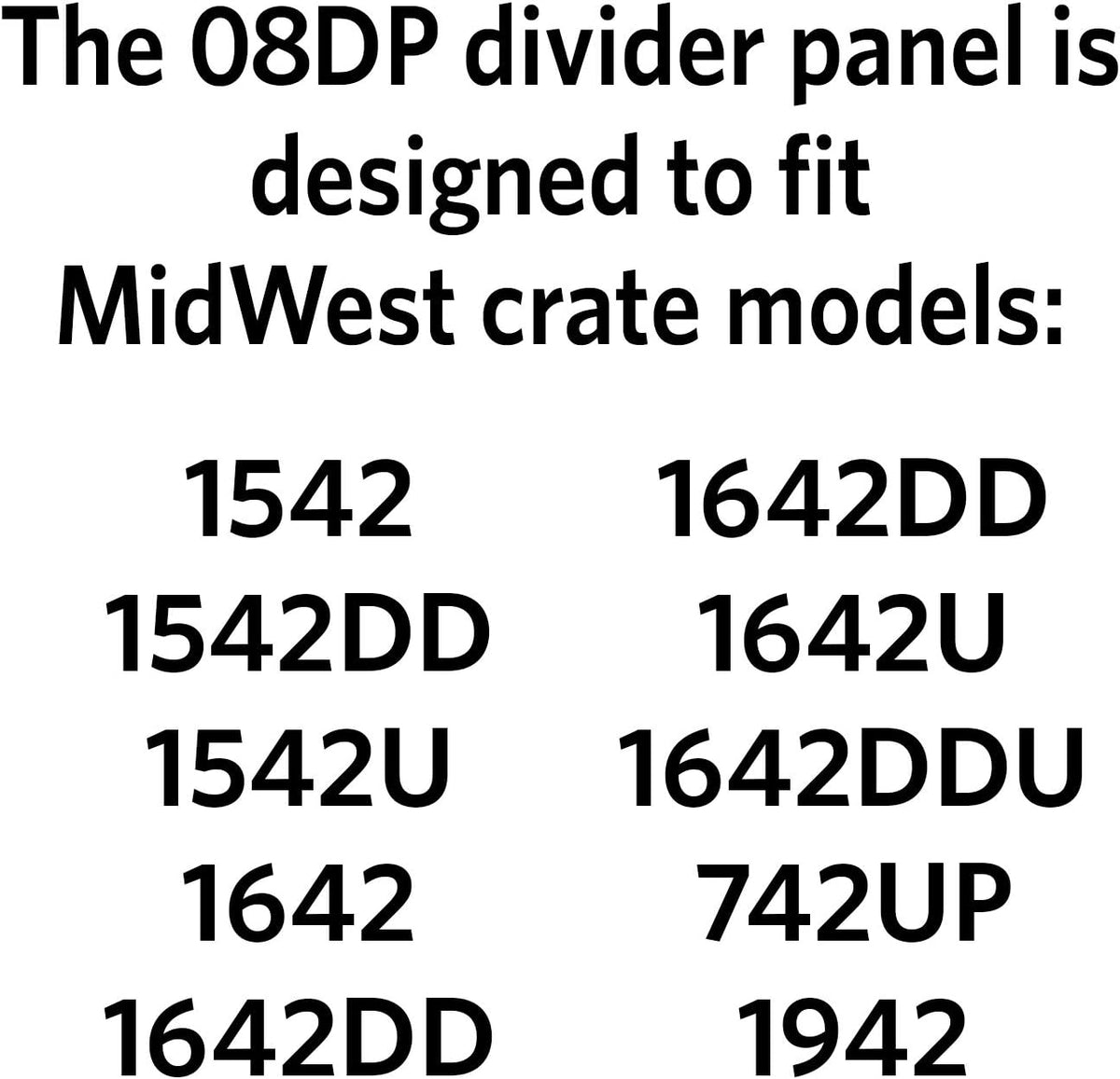MidWest Homes for Pets Dog Crate Divider Panel for 54-inch Crates - Black / 27.8"L x 27.9"W x 0.5"H / Models 708BK, 1242, 1342TD, 1542/DD and 1642/DD/UL - image 4