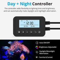 NICREW ClassicLED Marine Saltwater Aquarium Light, 48W for 48 - 30 - 36 in - image 2