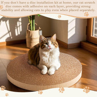 Round Cat Scratcher Replacement Pads -Circle Cat Scratcher Pad - image 3