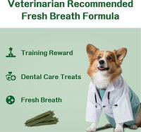 Afreschi Turkey Dental Sticks for Dogs, 2.2 lb – All Natural Dog Chews, USA-Sourced Trukey, Hypoallergenic, Long-Lasting Chew for Puppies and Adult Dogs, Grain-Free, Signature Series
