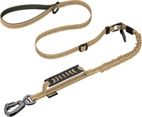 AUBELL Tactical Dog Leash Heavy Duty - Brown