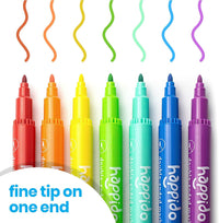 International Arrivals Happido Double-Sided Markers for Kids - 36 Count - Double Ended - image 3