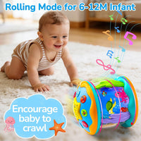 Tsomtto Toddler Toys Ocean Projector Rotating Musical Learning Toys – Fun for Kids & Family - image 4
