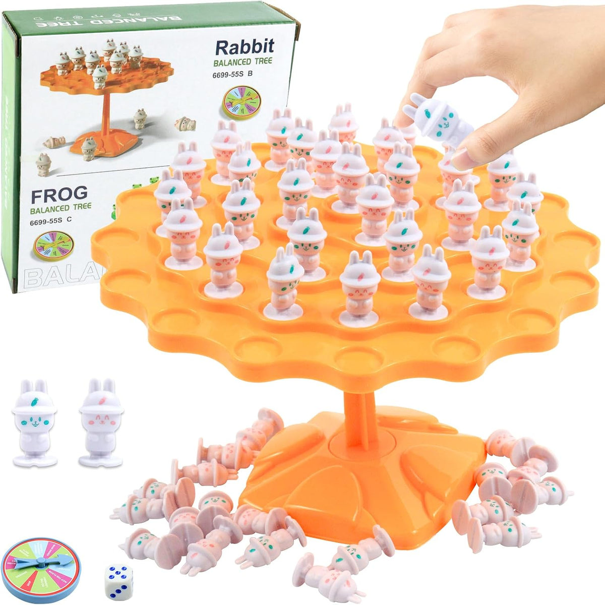 kykake Frog Balance Game Toys - Rabbit