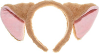 CHEU Puppy dog ears headband costume – Fun for Kids & Family - Brown - image 4