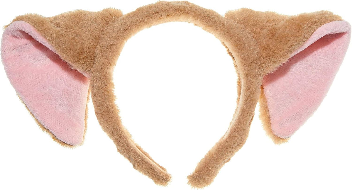 CHEU Puppy dog ears headband costume – Fun for Kids & Family - Brown - image 4