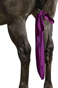 UltraFlex Lycra Tail Bag for Horses | Package of 3 | 24" Long | UV Protection | Smooth Stretch Fit | Keeps Tails Clean & Braided