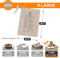 K&H Pet Products Bed Warmer - Automatic Temperature, Safety Listed - Extra-Large 25.5" x 15.75" (Pack of 12)