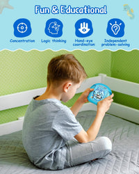 Rotating Puzzle for Toddlers Kids 3+, Travel Essentials Toys – Fun for Kids & Family - Marine Life - image 4
