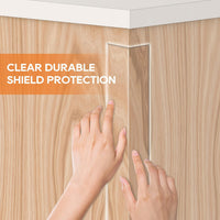 Clear Door Protector from Dog Scratching 4in x 16.4ft – Essentials for Dogs - 10ft X 4in - image 2