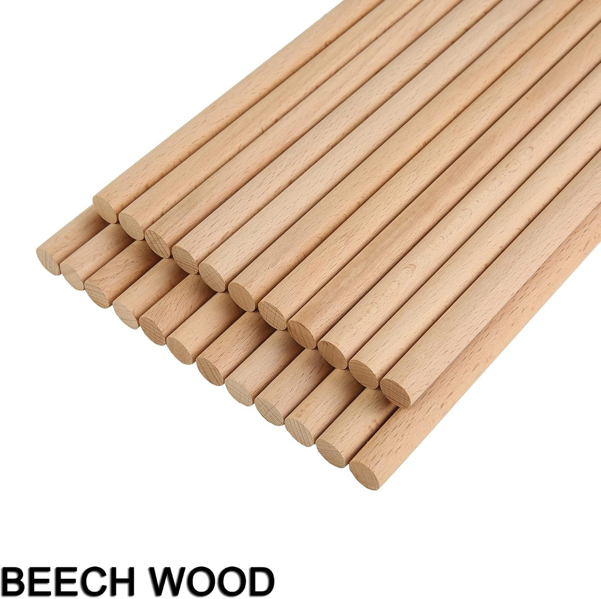 TDOCK 60 pack of wood rhythm lummi sticks for kids in six bright colors - view 7