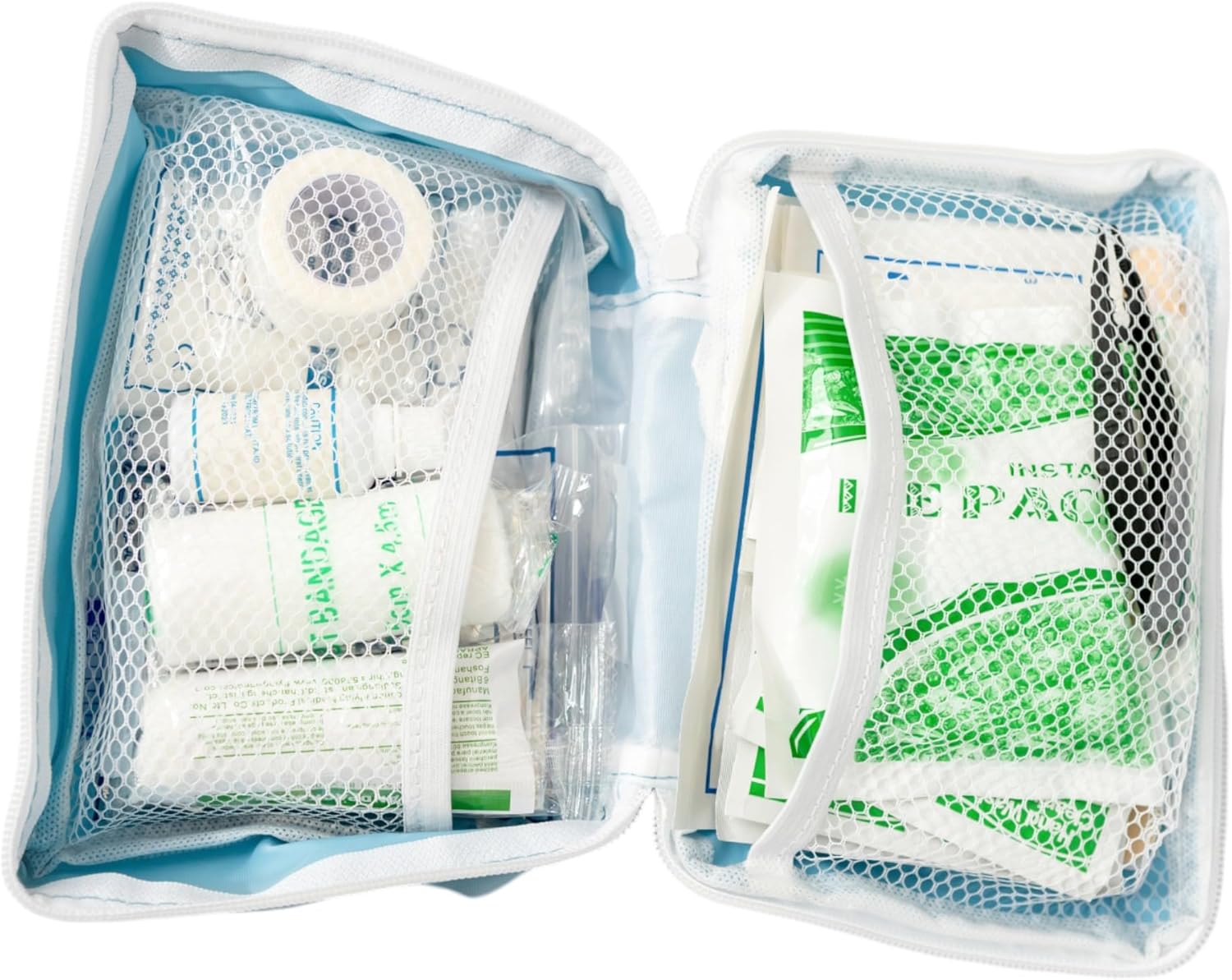 Country Living 50-Piece Pet Travel First Aid Kit for Emergencies, Safety, Adventure & On-the-Go Pet Care - BIG FRENCHIES