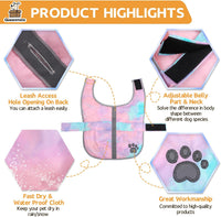 Queenmore Cold Weather Dog Coats Loft Reversible Winter Fleece Dog - X-Large / Tie-Dye - image 2
