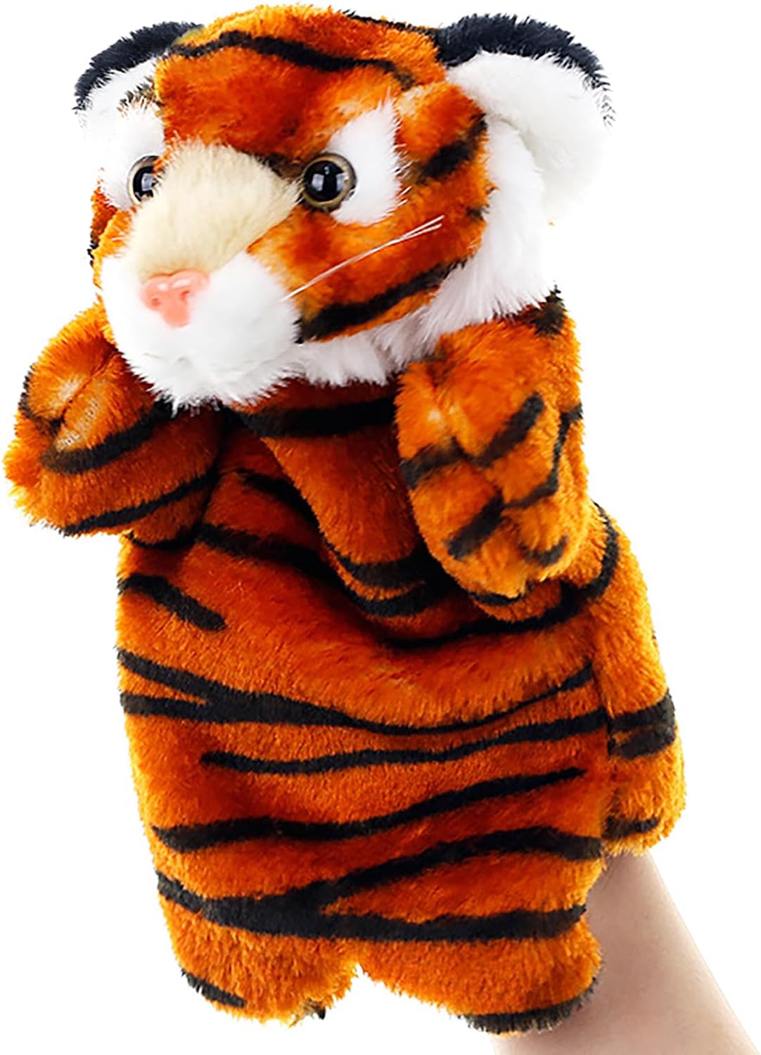 RIY plush rabbit farm animal hand puppet for storytelling and pretend play - view 4