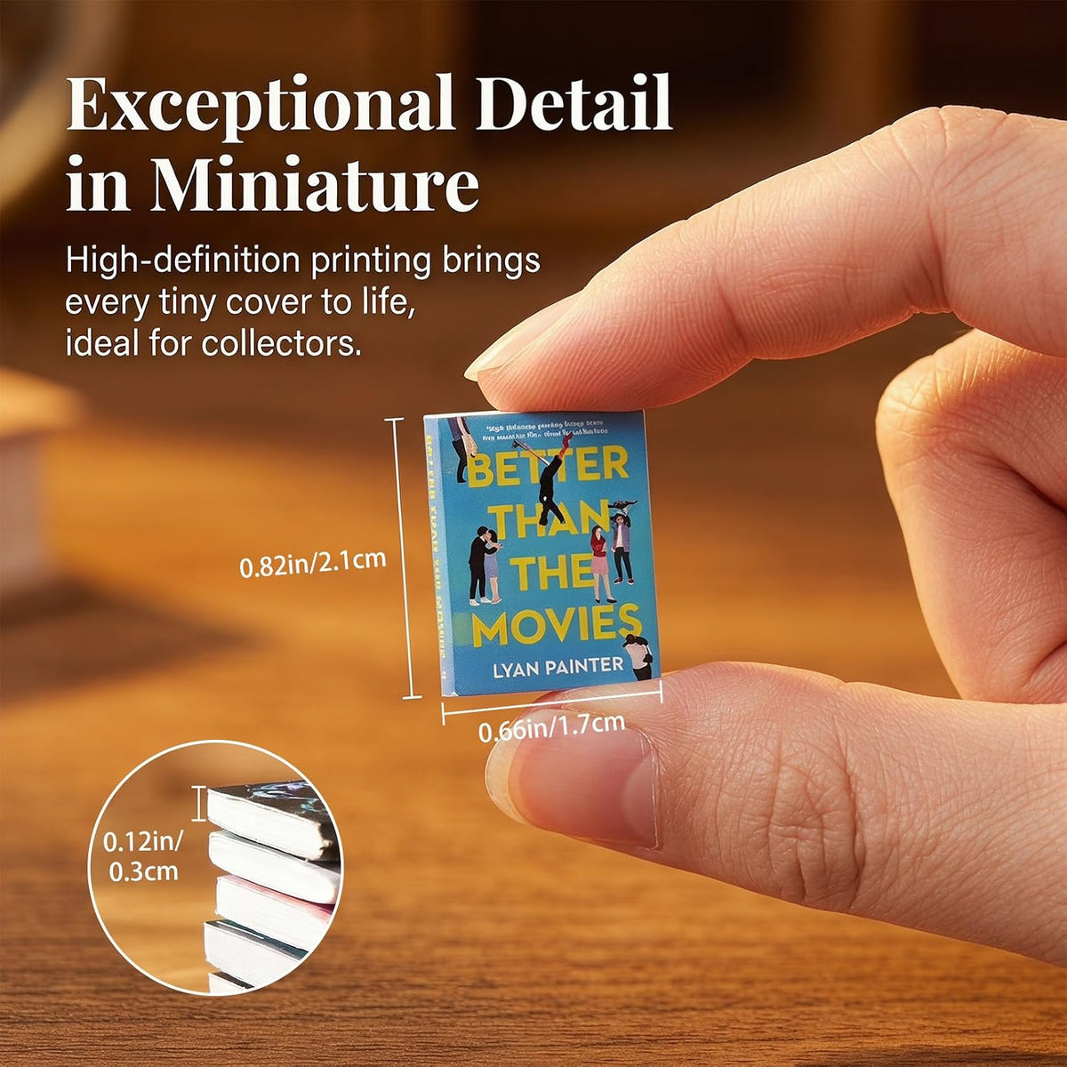 200Pcs Mini Books,Miniatures Book Accessories Bookshelf – Fun for Kids & Family - 200pcsbrand Books / 200 - image 2