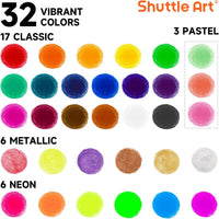 Tempera Paint Sticks, 15 Colors Solid Tempera Paint for Kids - 32 Colors - image 2