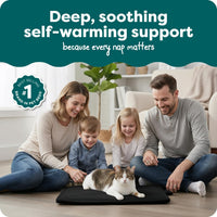 FurHaven ThermaNAP Self Warming Cat Mat - Small - 22"L x 17"W / Black - image 2