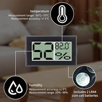 Acrylic Tarantula Enclosure, Reptile Terrarium Breeding Tank w/Temperature Hygrometer,Habitat Reptiles Feeding Box Isopod Terrarium Cage for Insect Lizard Home Office (Reptile-Tank-L(Tray))