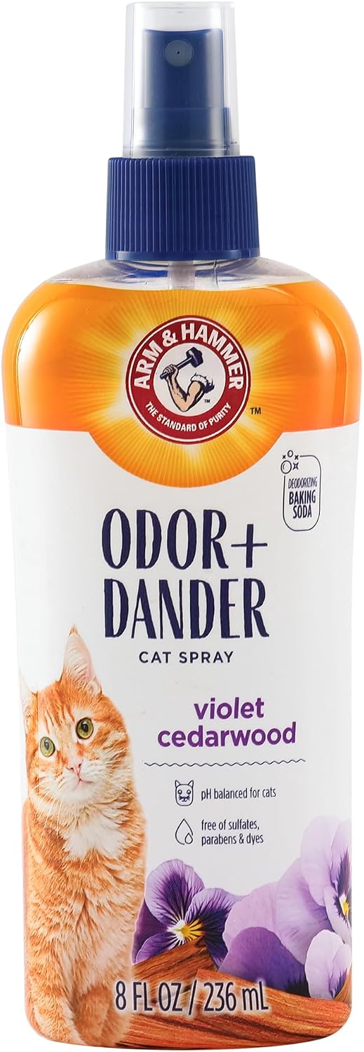 Arm & Hammer Cat Odor Control Spray, Violet Cedarwood