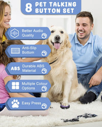 Dog Buttons for Communication - B-8 Pack - image 2