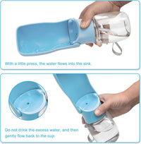 Portable Dog Water Bottle - SkyBlue / 12oz - image 4