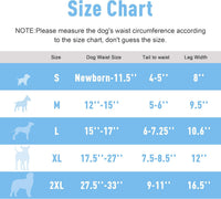 Washable Reusable Female Dog Diapers Small Medium Large Doggie Puppy - Giraffe / XX-Large / 3 - image 2
