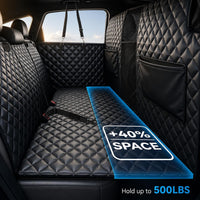 Back Seat Extender for Dogs - Black / For Cars/Mid-Size SUV/Small Truck - image 3