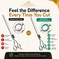 Kenchii Extra Soft Shear Finger Ring Inserts - Gold - image 2