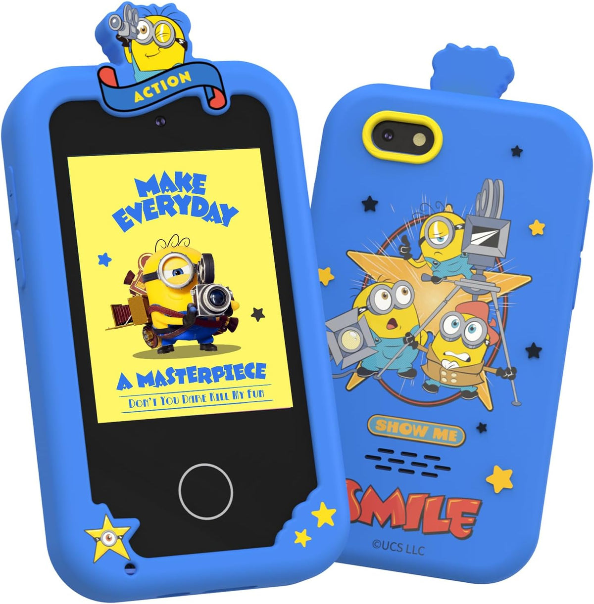 KOKODI Kids Smart Phone Toys - Minions Blue