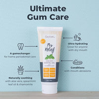 Oxyfresh Premium Pro Relief Dental Gel with Zinc –Infused with Aloe Vera, Chamomile and Xylitol – Dentist Recommended to Help Soothe Gum Tissue. 4 oz.