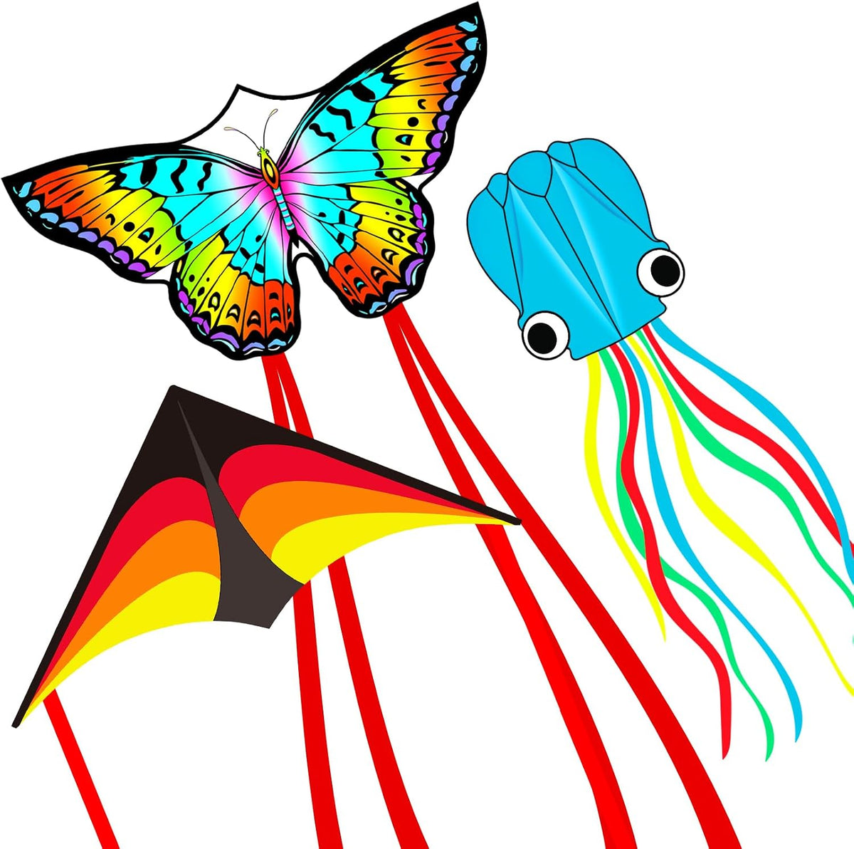 Yfafengs large octopus kite in waterproof cloth for kids and adults - view 6
