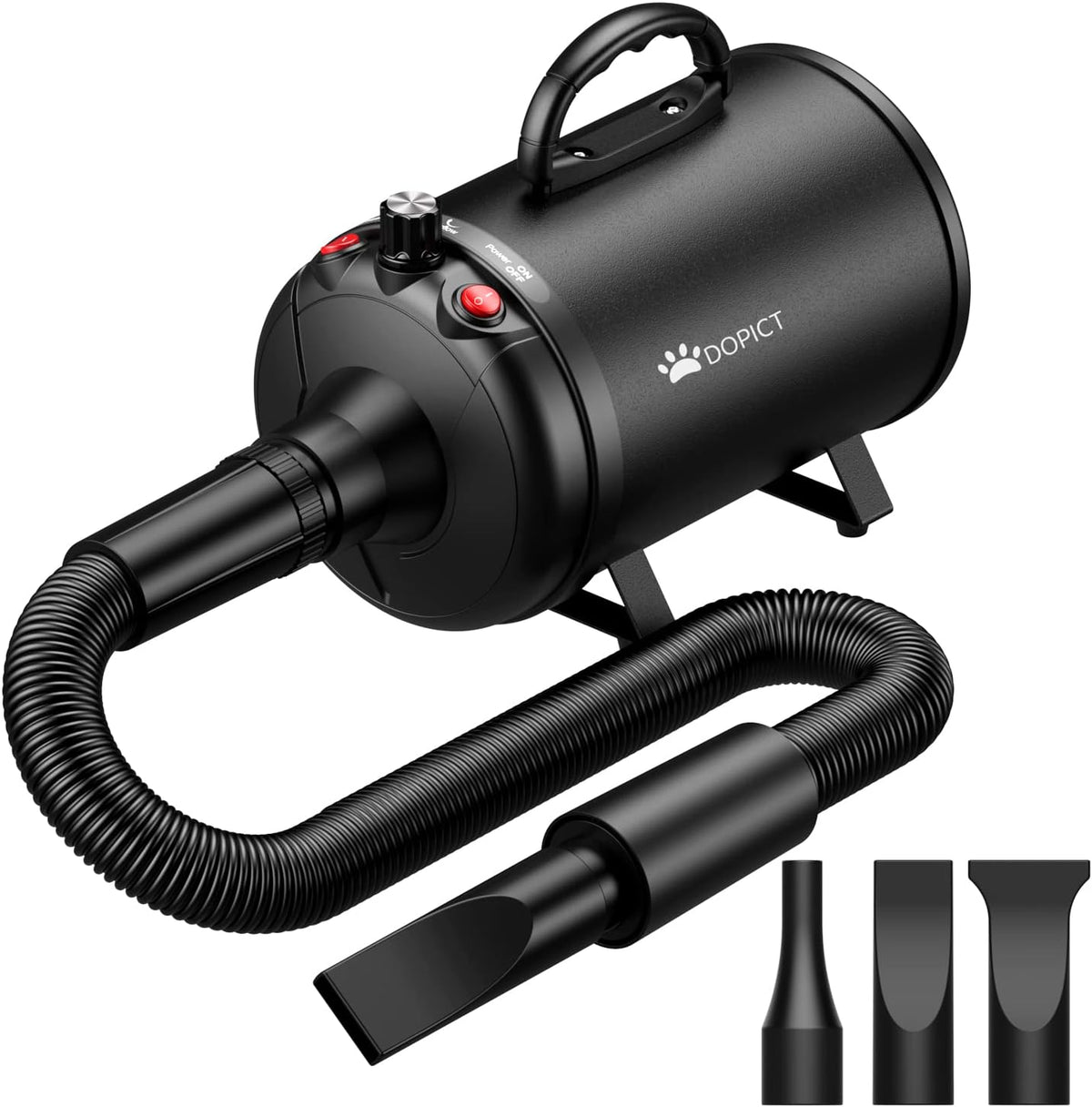 Pet Dryer, 5.2HP/3800W Pet Grooming Dryer with Adjustable Speed and Temperature Control Dog Blow