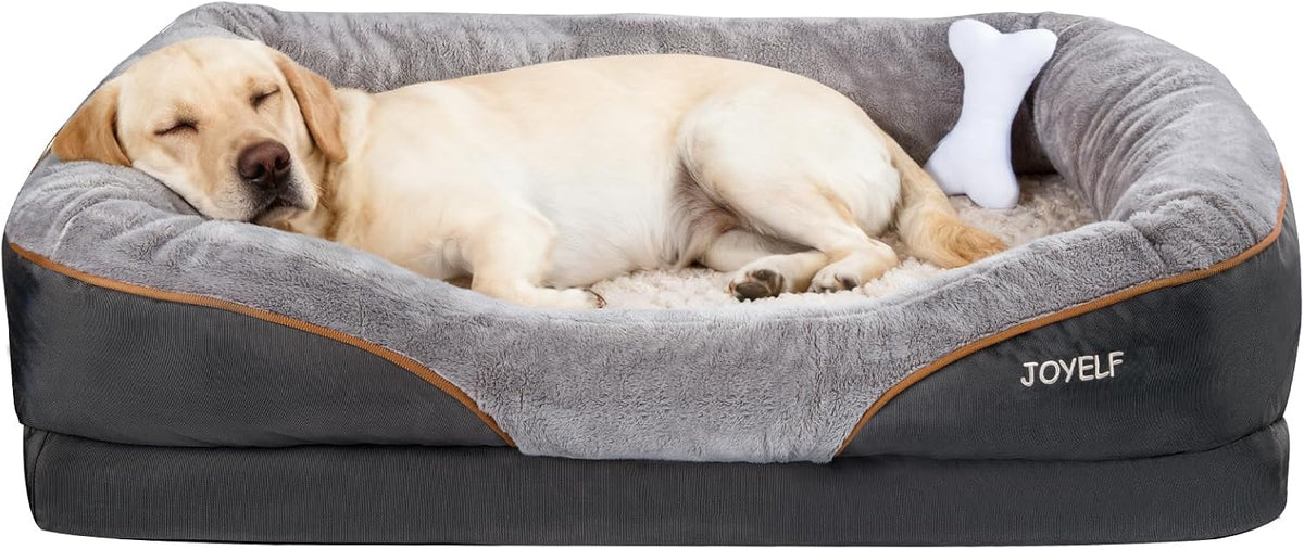 Medium Memory Foam Dog Bed Orthopedic Dog Bed & Sofa with Removable - XXLarge-47'' x 33''