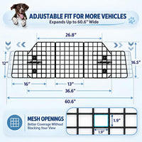 FEED GARDEN Dog Car Barrier for SUV - image 2