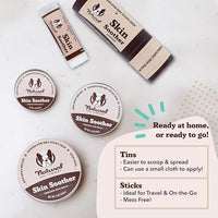Natural Dog Company Skin Soother Balm for Skin Irritation, Allergy and Itch Relief for Dogs, Hot Spot Treatment, Dog Moisturizer for Dry Skin, Healing Ointment with Coconut Oil & Vitamin E (2 oz. Tin)