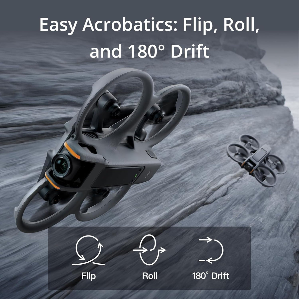 DJI Avata 2 Fly More Combo, FPV Drone With Camera 4K – Fun for Kids & Family - Fly Smart Combo (Three Batteries) - image 2