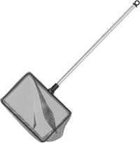 Pawfly Aquarium Fish Net with Extendable 9-24 Inch Long Handle - 5 Inch
