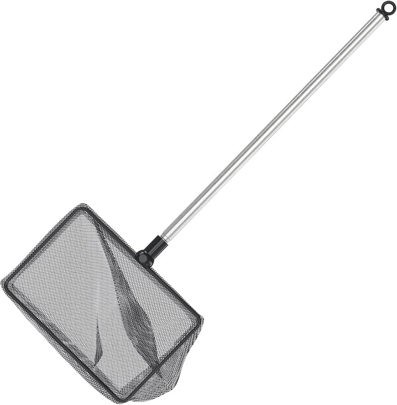 Pawfly Aquarium Fish Net with Extendable 9-24 Inch Long Handle - 5 Inch