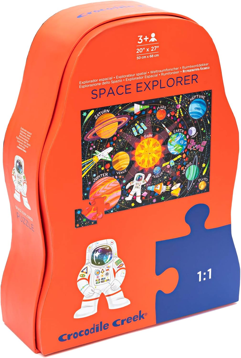 Crocodile Creek 36-Piece Jigsaw Floor Puzzle - Space Explorer - image 4