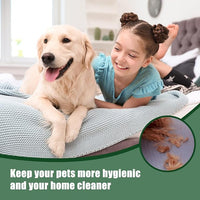 Handheld Dog Grooming Brush Deshedding Dog Brush for Dogs Cats Rabbits Horses Gentle Dog Deshedding Tool Ergonomic Dog Groomer Brush Horse Deshedding Tool Pet Defur Comb