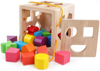 QZMTOY Shape Sorter Toys with 19 Shape Blocks – Fun for Kids & Family - image 2