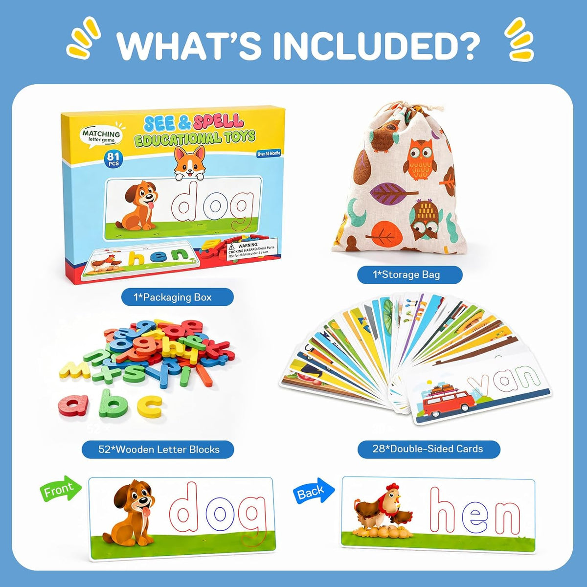 Officygnet Learning Toys for 3 4 5 6 Years Old Boys and Girls - image 2