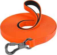 XiaZ Long Leash for Dogs Waterproof - 10ft / Orange