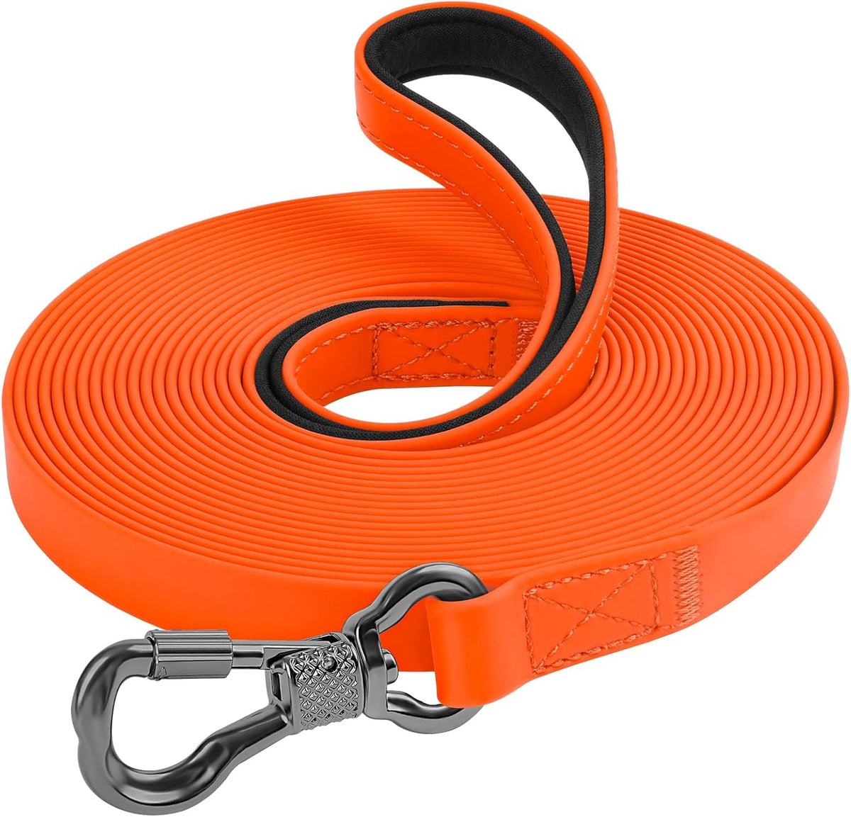 XiaZ Long Leash for Dogs Waterproof - 10ft / Orange