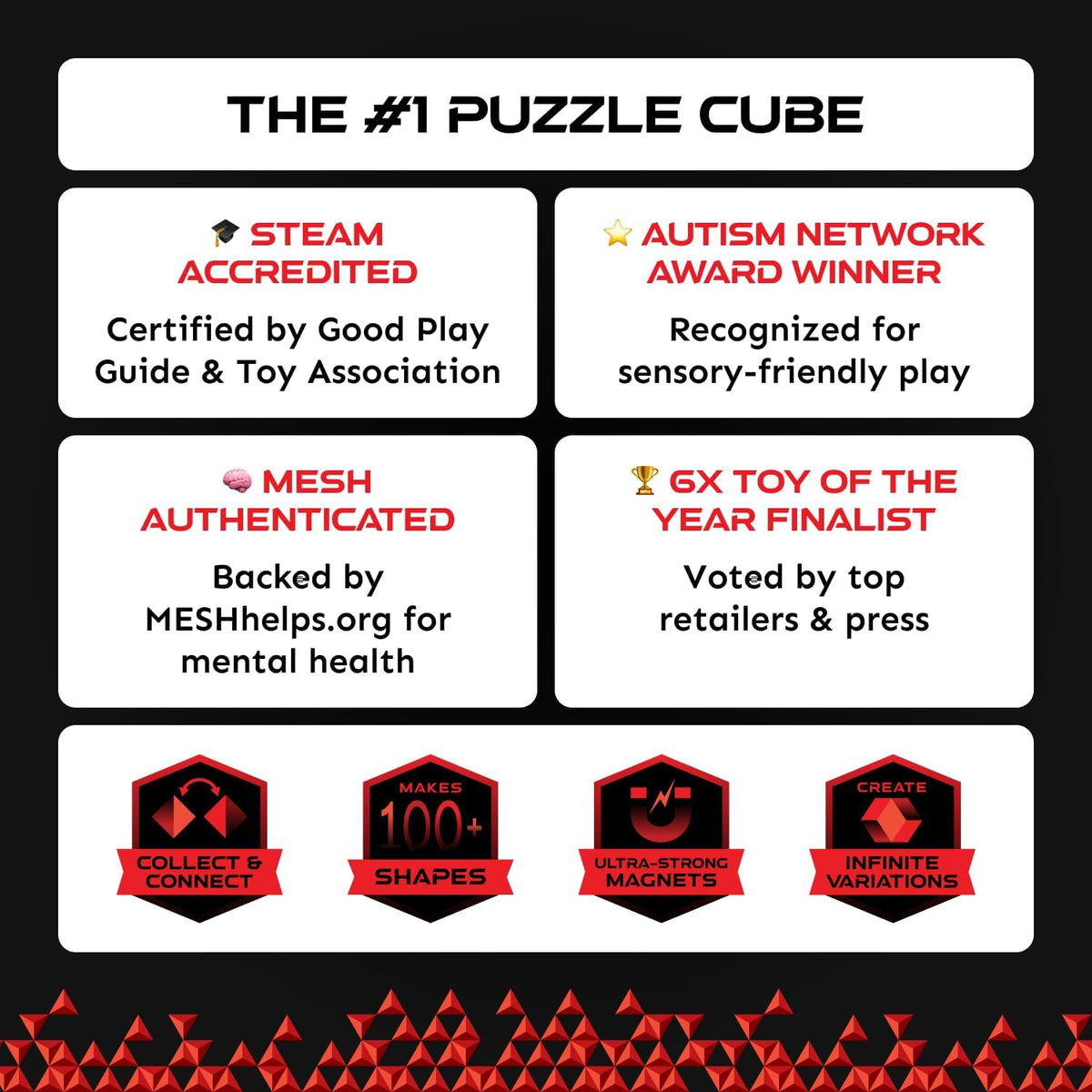 Shashibo Star Trek Magnetic Puzzle Cube - Garden Doodle / Hello Kitty - image 4