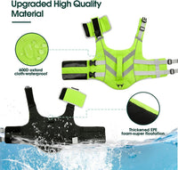 Kuoser Reflective Dog Life Jacket - M (Chest Girth:20.5-25.2'') / Green - image 4