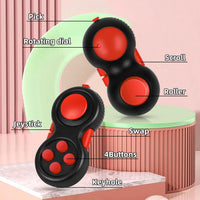 Original Fidget Toy Game, Rubberized Classical Controller – Fun for Kids & Family - 1 / Red Style - image 2